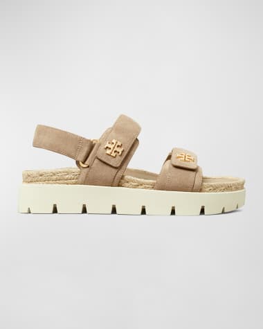 Tory Burch Kira Suede Dual-Band Sport Sandals