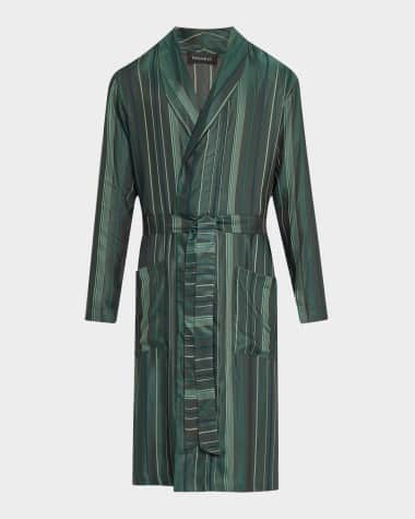 Hanro Men's Selection 140th Anniversary Silk Robe