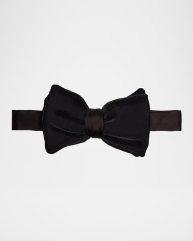 Giorgio Armani Men's Two-Tone Silk Bow Tie