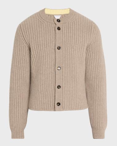 Bottega Veneta Men's Wool-Cashmere Cardigan