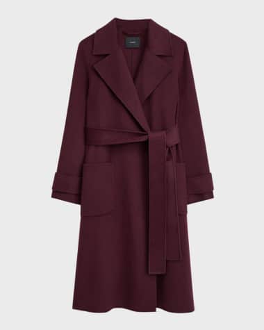 Joseph Arline Double-Face Wool-Cashmere Coat