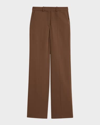 Joseph Morissey Straight-Leg Cady Pants