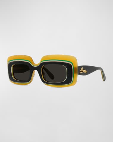 Loewe x Paula's Ibiza Men's Rectangle Sunglasses
