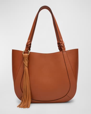Ulla Johnson Albers East-West Leather Tote Bag