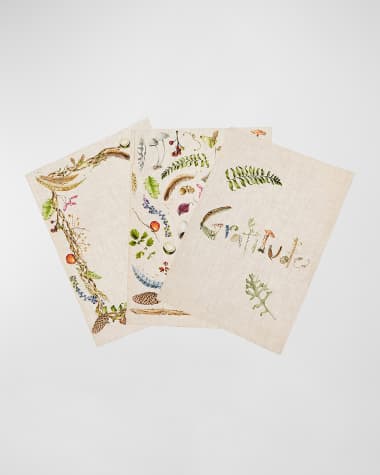 Juliska Forest Walk Journal Assorted, Set of 3