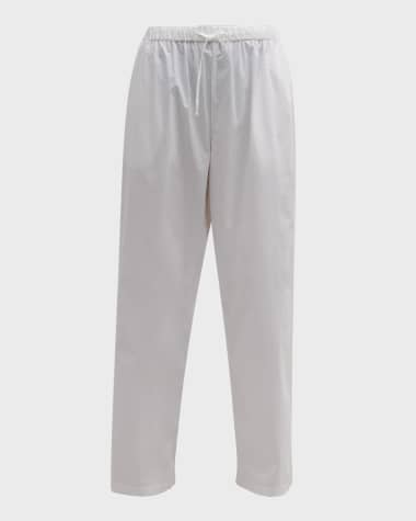 THE ROW Hubert Drawstring Tuxedo Stripe Pants