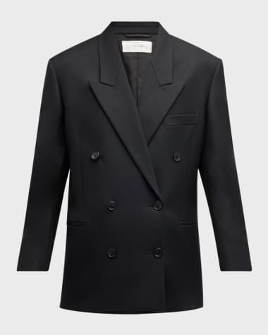 THE ROW Timoty Oversize Wool Blazer Jacket