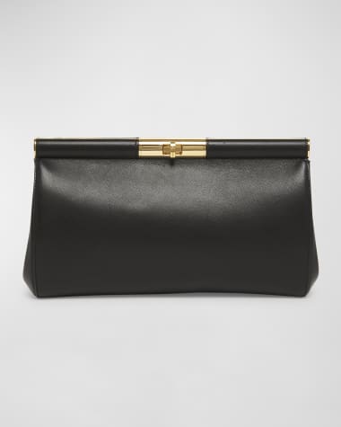 Dolce&Gabbana Marlene Leather Clutch Bag