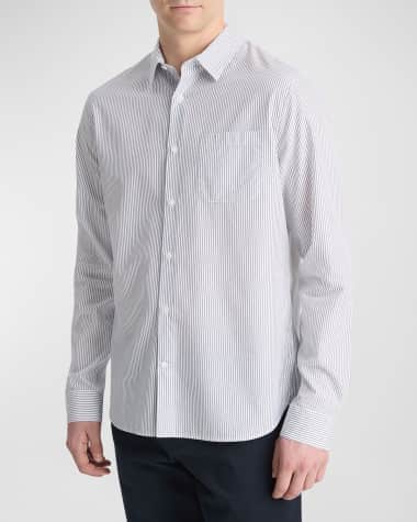Vince Men's Basin Stripe Sport Shirt