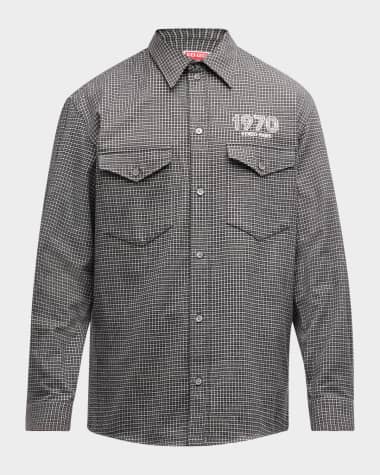 Kenzo Men's Archive 1970 Military Shirt