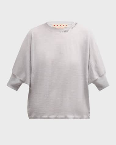 Marni Roundneck Sweater with Seam Details