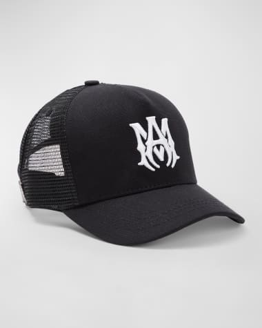 Amiri Kid's MA Logo Trucker Hat