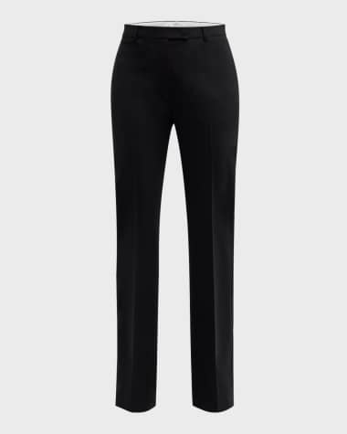Mantu Mid-Rise Flare Trousers