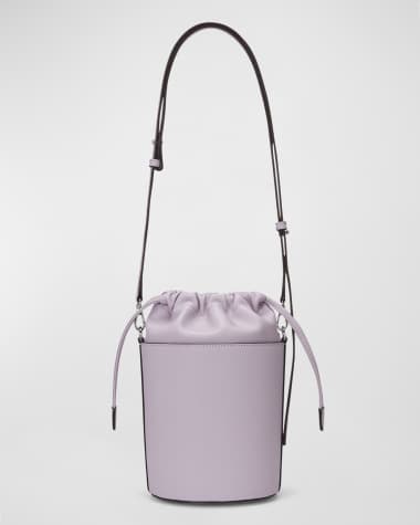Oryany Chloe Drawstring Leather Bucket Bag