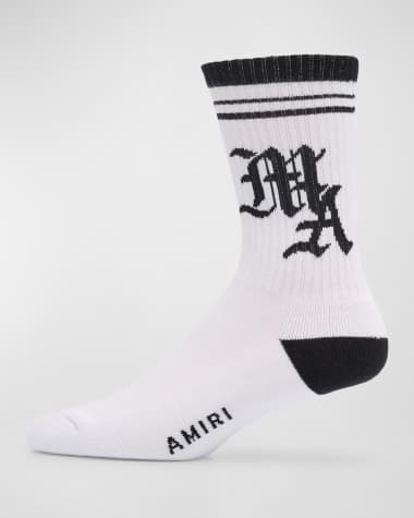 Amiri Men's MA Stripe Crew Socks