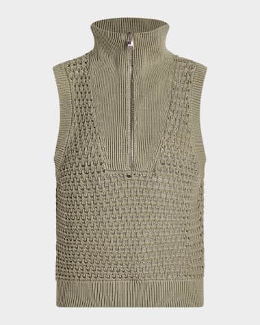 Varley Bains Half-Zip Knit Vest