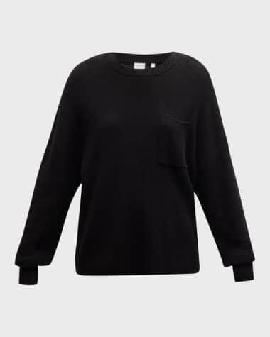 Lune Active Sara Knit Crewneck Pocket Sweater