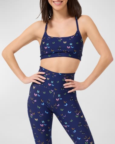 Terez Midnight Butterflies DuoKnit Y-Back Bralette