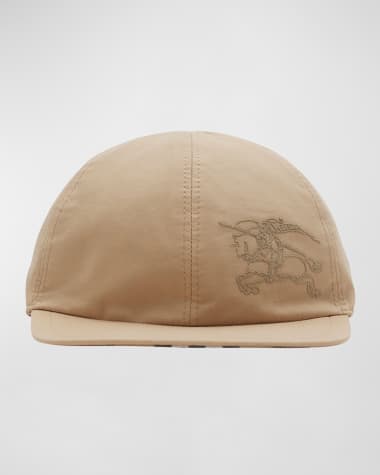 Burberry Kid's Reversible Check-Print Cap, Size 12M-9