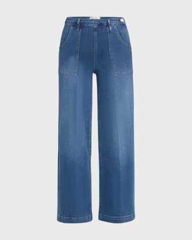 FRAME Francoise Wide-Leg Jeans