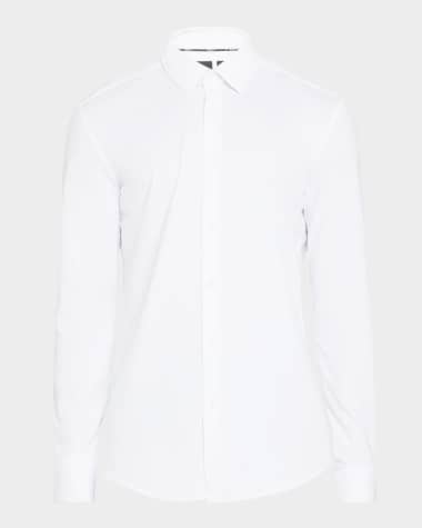 BOSS Men's Hank Slim-Fit Tuxedo Shirt