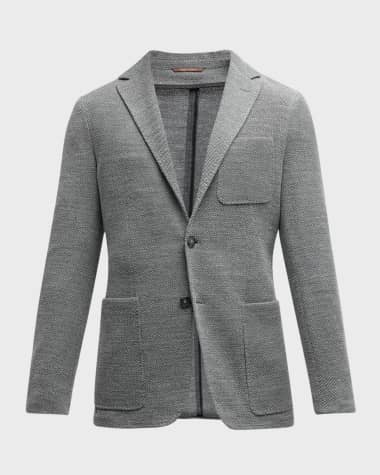 Canali Men's Textured Jacket