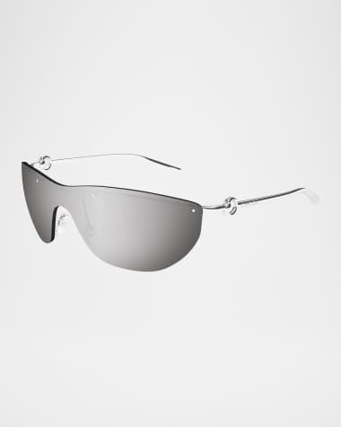 Gucci Horsebit Metal Wrap Sunglasses