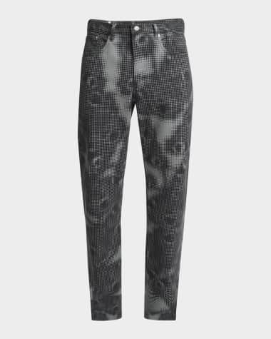 Dries Van Noten Men's Panthero Printed Jeans