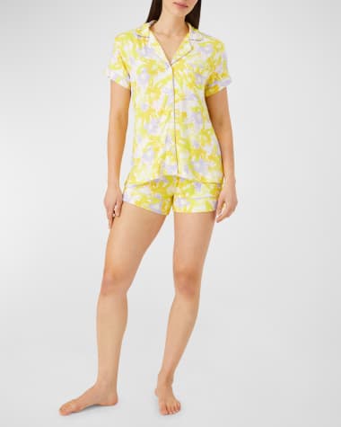 ALIVIA Jenna Floral-Print Jersey Pajama Set