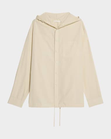 Helmut Lang Men's Cotton Hoodie Shirt