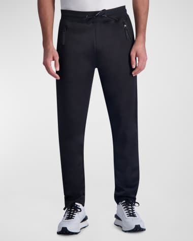 Karl Lagerfeld Paris Men's Slim-Fit Scuba Joggers