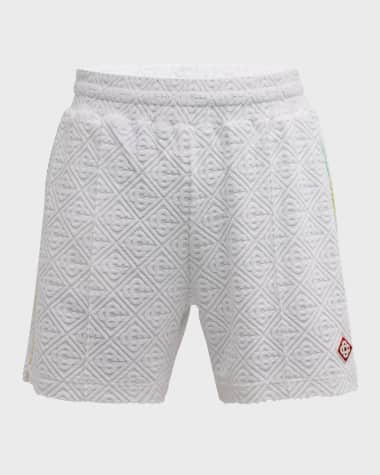 CASABLANCA Men's Monogram Toweling Shorts