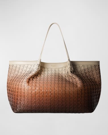 Serapian Secret Mosaic Leather Tote Bag
