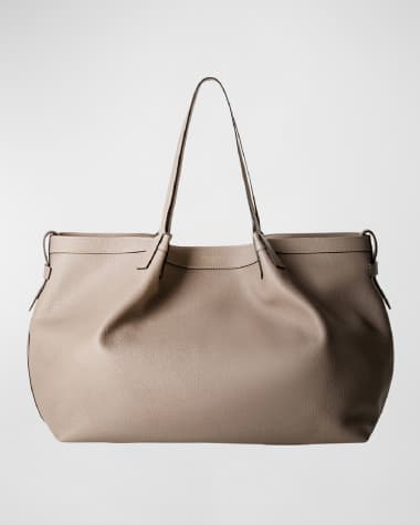 Serapian Secret Calf Leather Tote Bag