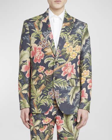 Etro Men's Floral Print Jacket
