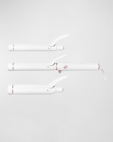 T3 T3 Switch Kit Classic Trio Interchangeable Curling Iron with 3 Barrels