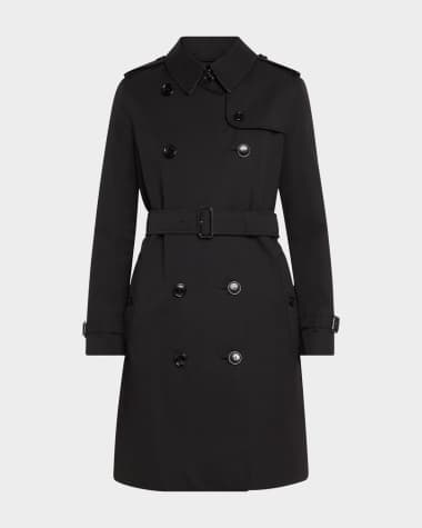 Burberry Kensington Belted Trench Coat