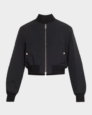 Burberry Nylon Bomber Jacket