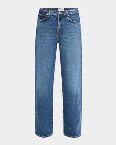 AGOLDE Harper Mid-Rise Relaxed Straight Jeans