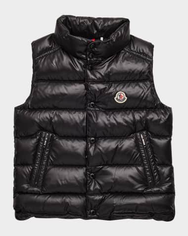 Moncler Kid's Ghany Quilted Puffer Down Vest, Size 8-14