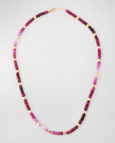 JIA JIA Jumbo Gold Bead Necklace