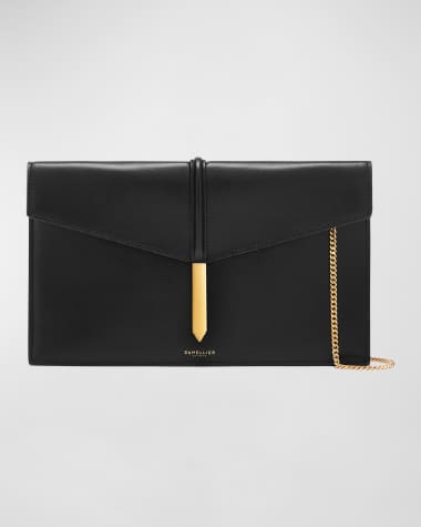 DeMellier The Tokyo Leather Clutch Bag