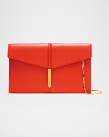 DeMellier The Tokyo Leather Clutch Bag