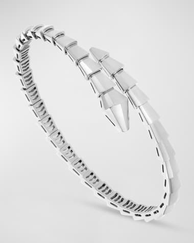 BVLGARI Serpenti Viper 18K White Gold Bracelet