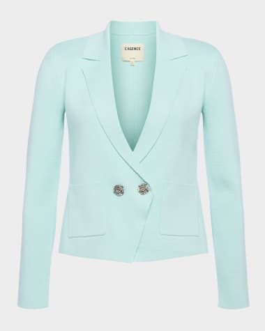 L'Agence Sofia Knit Blazer