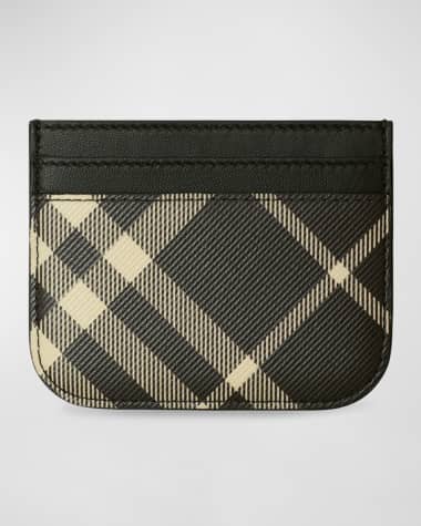 Burberry Sandon Check Card Case