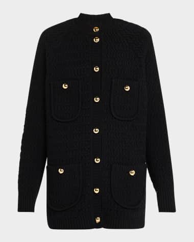 Dice Kayek Front Pockets Knit Cardigan