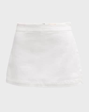 Alice + Olivia Lakelyn Denim Skort