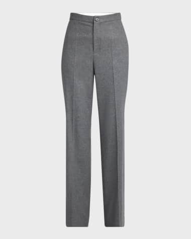 Moncler Pleated Wool-Blend Trousers