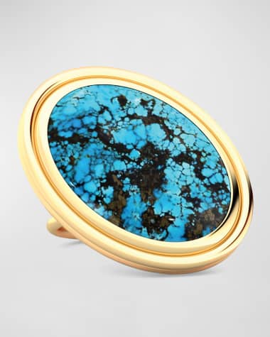 Jamie Turner Odessa Turquoise Statement Ring